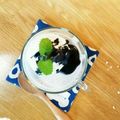 Romiiney's cooksnap of when they made ふんわりクリーミー♡黒ごまババロア.