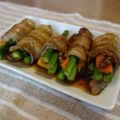 watakoco's cooksnap of when they made しょうが焼き風♪肉巻きアスパラ.