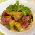 みそゆうき's cooksnap of when they made かぼちゃとトマトの豆乳マヨマスタード和え.