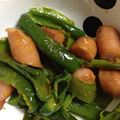 shinotann's cooksnap of when they made ピーマンとウィンナーのカレー炒め.