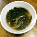 料理好きなオトン's cooksnap of when they made 10分でウマウマ韓国風ワカメスープ.