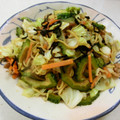 あっこ姉's cooksnap of when they made 塩こんぶとゴーヤの和風焼きそば.
