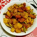 ねぇゃん♪'s cooksnap of when they made じゃがいもとアスパラのカレー炒め.