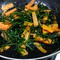 ぷっふぇ's cooksnap of when they made 生の切り昆布と人参の一品♪.