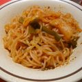 ふもふもまろん's cooksnap of when they made しらたきナポリタン.