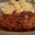 pjpj's cooksnap of when they made 良くある煮込みハンバーグ。でも美味しい♪.