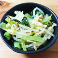 しろくま014's cooksnap of when they made レンジで簡単♪小松菜ともやしの胡麻酢和え.