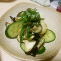 なつＰ's cooksnap of when they made 浅漬け♪♪きゅうり&ナス.