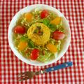 きゅん推し's cooksnap of when they made かぼちゃと豆腐のサラダ☆.
