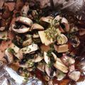 goma3201's cooksnap of when they made めんつゆバターで鮭のホイル焼き.