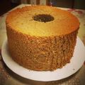 プータロ's cooksnap of when they made コーヒー牛乳シフォンケーキ★笑顔１０ｃｍ.
