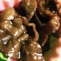 よねミ's cooksnap of when they made 絶品☆牛肉と玉ねぎのジンジャーソテー♪.