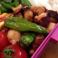 Panaconic☆'s cooksnap of when they made タコとしし唐のオイスターソース炒め.