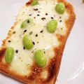 ★レアチーズ★'s cooksnap of when they made 簡単！枝豆マヨチートースト.