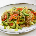 あっこ姉's cooksnap of when they made 鶏肉のゴーヤとキャベツのカレーマヨ炒め♪.