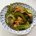 あっこ姉's cooksnap of when they made 加茂なすとゴーヤの☆とろとろ生姜あん☆.