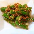horseland's cooksnap of when they made いんげん！白胡麻和え♪.