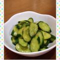 まちゃみ1225's cooksnap of when they made ☆塩麹+味噌☆きゅうりの漬物☆.