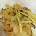 ちびはち公's cooksnap of when they made ☆簡単☆苦味も少ないゴーヤのかき揚げ☆.