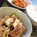 うさみぃみ's cooksnap of when they made 厚揚げ×しらたき♪.