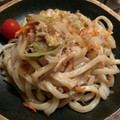 Pっさん's cooksnap of when they made 優しい味♩和風焼きうどん★.