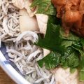 kkk32's cooksnap of when they made 豚しゃぶ梅しそ丼.