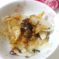 メルティローズ's cooksnap of when they made 新玉ねぎの簡単塩昆布あえ☆.