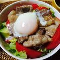 moca45's cooksnap of when they made 簡単スタミナ丼.