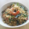 みちこちゅぽま's cooksnap of when they made ✿エスニック風なチャーハン✿.