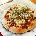 arisa1218's cooksnap of when they made 手捏ねでピザ(*^^*).