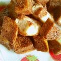 ゆぅふぅ♪'s cooksnap of when they made レンジで出来る簡単ラスク.