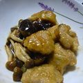 狛--'s cooksnap of when they made 鶏としめじの甘辛ごまてり。.