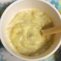 えつおくん's cooksnap of when they made 離乳食　バナナ&おいものヨーグルト.