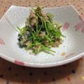 akichan☆♪'s cooksnap of when they made 三つ葉の梅ツナ山葵マヨ和え♡.