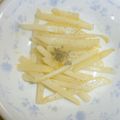 白いぐれーぷ's cooksnap of when they made 細切りじゃが芋の塩レモン炒め✿.