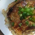 マキのの's cooksnap of when they made 春巻の皮でお手軽 本場の広島お好み焼き！.