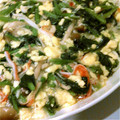 ゆいmaru3's cooksnap of when they made ほうれん草と卵の炒め物.