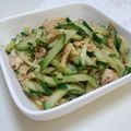 JEWEL♡'s cooksnap of when they made きゅうりと卵のポン酢あえ.