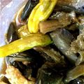 サエブタ's cooksnap of when they made なすのからし酢醤油炒め.