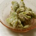 くまやっこ's cooksnap of when they made そら豆と明太クリームチーズの和え物.