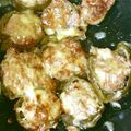 こにゃつ's cooksnap of when they made ピーマンの肉詰めのチーズ焼き.