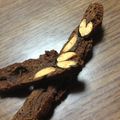 XXまるちゃんＸX's cooksnap of when they made 福豆（炒り大豆）のチョコビスコッティ.