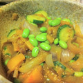 patracchi's cooksnap of when they made かぼちゃのカレー味の和え物.