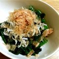 Aloha☆★'s cooksnap of when they made のせるだけ☆じゃこほうれん草おひたし♪.