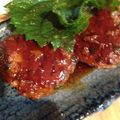 ゆずりんごもち's cooksnap of when they made キャベしそバーグの照り焼き.