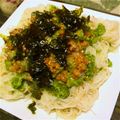 ikkkmt's cooksnap of when they made 適当に☆納豆オクラそうめん.