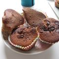 Leeswife's cooksnap of when they made チョコレートマフィン.