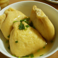 ＊danke＊'s cooksnap of when they made 楽しい福袋･巾着⑥ふわふわ山芋＆うずら卵.
