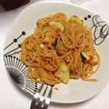 ＊クラ＊'s cooksnap of when they made お鍋1つ簡単♡トマトパスタ.