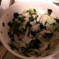 もふもふきのこ's cooksnap of when they made やっぱり！キャベツとわかめのポン酢和え.